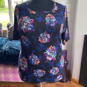 Floral print LulaRoe Olive shirt 3XL